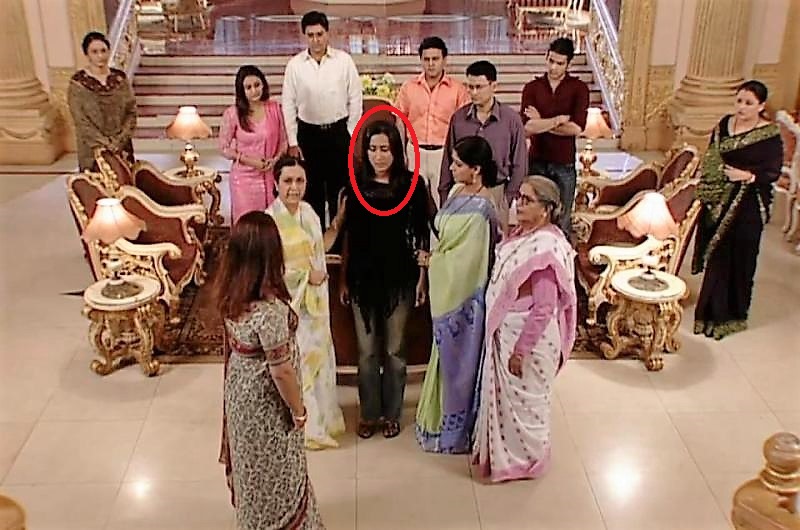 Poonam Joshi in a still from the TV show 'Kahaani Ghar Ghar Kii' as Chhavi Agarwal