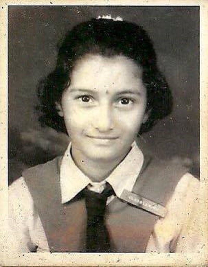 Priya Bhavani Shankar during her school days
