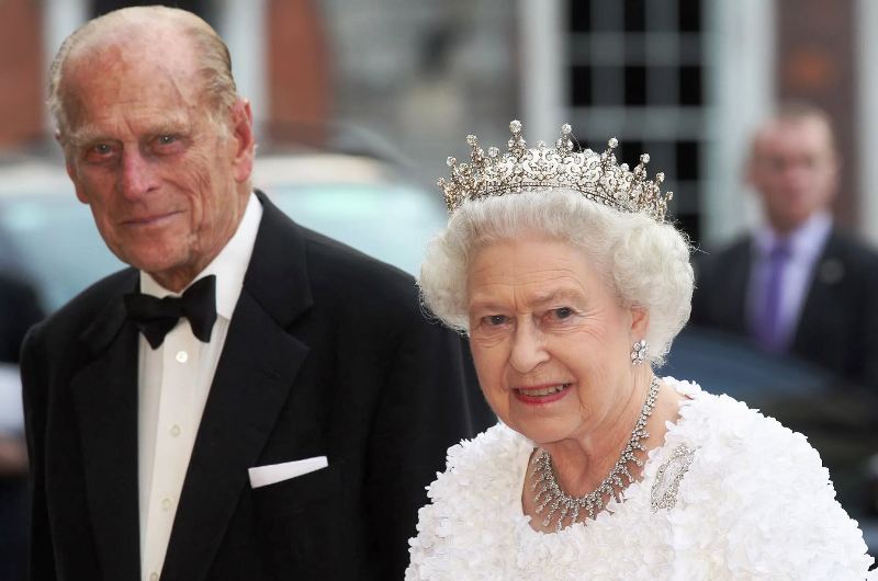 Queen Elizabeth II with her husband, Prince Philip, Duke of Edinburgh