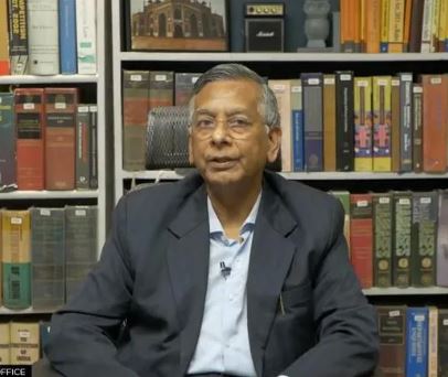 R Venkatramani in his office