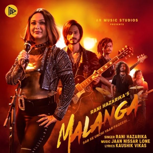 Rani Hazarika (left) on the official poster of the hindi song 'Malanga -Sab Se Unchi Yaar Faqeeri'