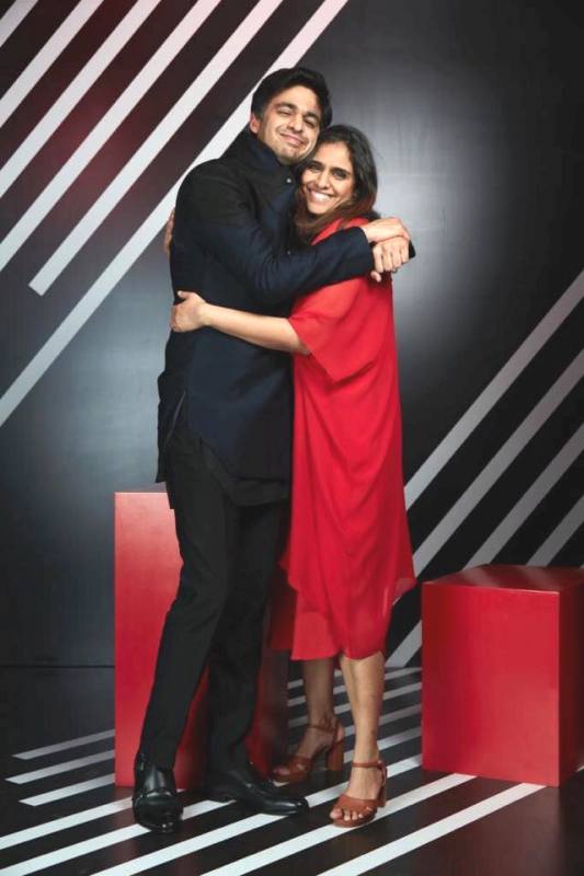 Rohan Joshi with his sister