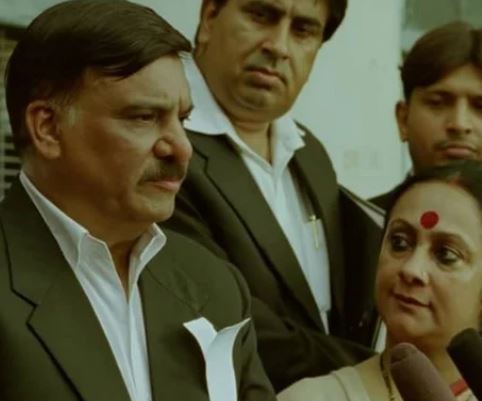 Shammi Narang in a still from the film Jessica Lal Murder Case in 2011