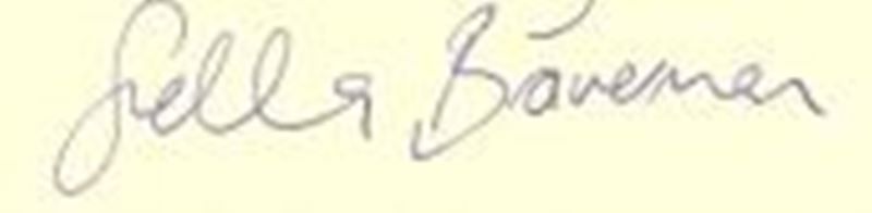 Signature of Suella Braverman