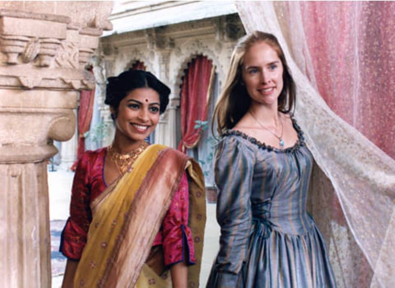 Sweta Keswani (L) in the character of Vinita, an Indian princess, in the drama film 'The Memsahib' (2006)