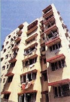 The AI Hussain building in Mumbai