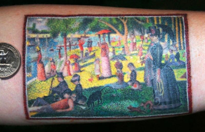 A Sunday Afternoon on the Island of La Grande Jatte by Anil Gupta