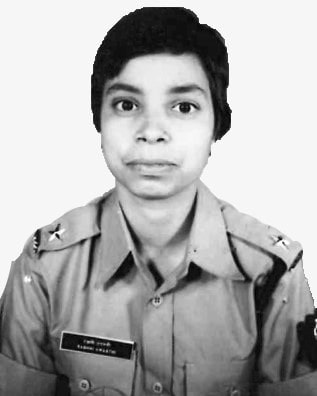 A photo of Rashmi Shukla taken after she got commissioned as an IPS officer