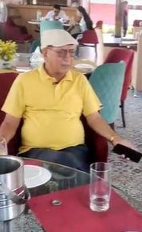 A picture of Tarun Arora's father