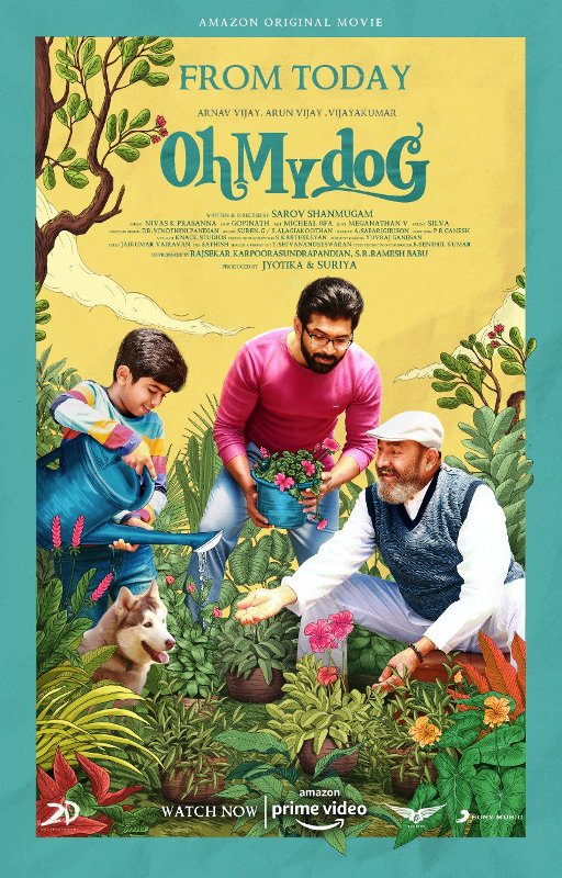 A poster of VIjayakumar's film Oh My Dog