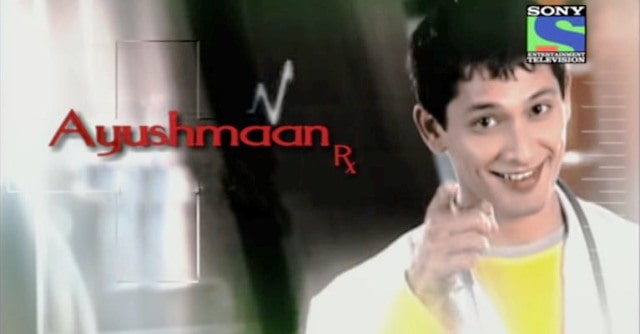 A poster of the 2005 TV serial Ayushmaan