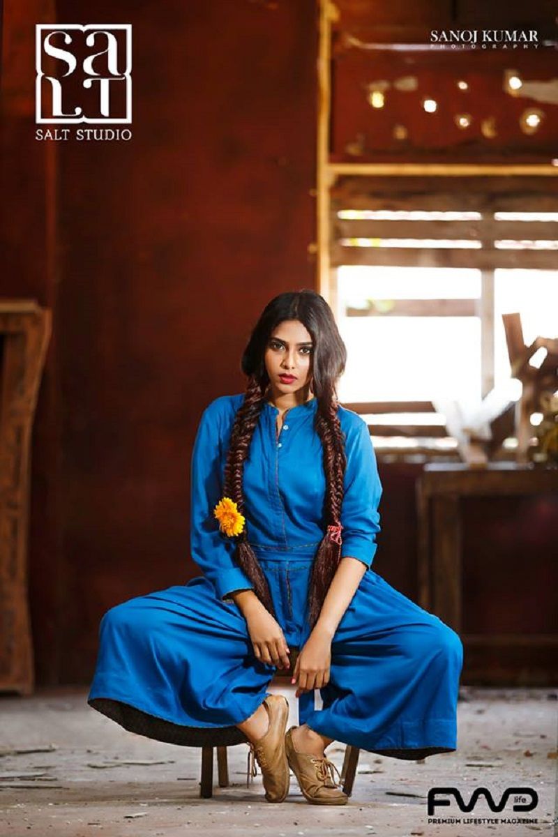 Aishwarya Lekshmi on the cover of the Salt Studio magazine
