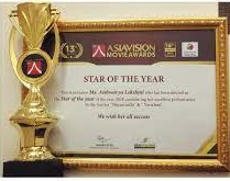 Aishwarya Lekshmi wins star of the year award for the film Varathan at Asiavision Awards 2019