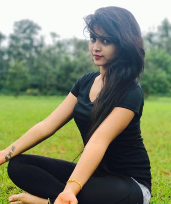 Amulya Gowda's tattoo on her right hand