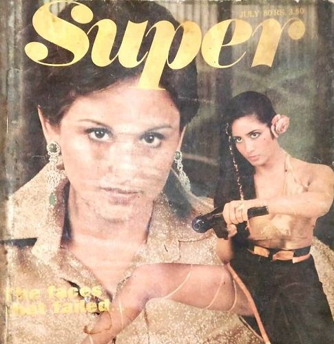 Anju Mahendru featured on a magazine cover