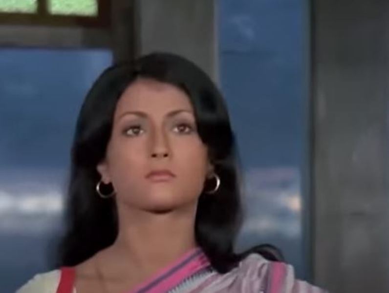 Aparna Sen as Shyamlee in a still from the film Immaan Dharam (1977)
