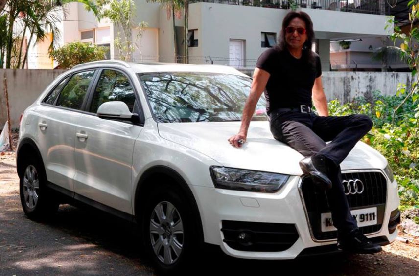 Babu Antony with his Audi Q3