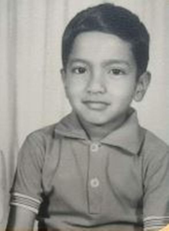 Childhood picture of Kiran Mane