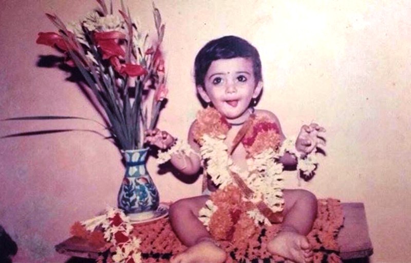 Childhood picture of Ruchira Jadhav