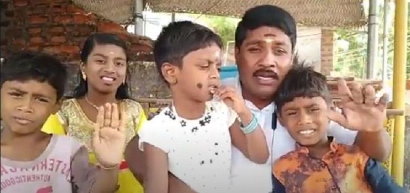 GP Muthu with his children