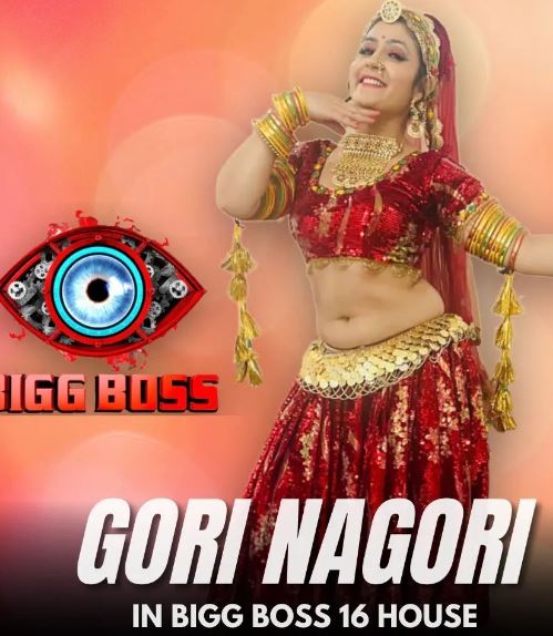 Gori Nagori on the poster of Bigg Boss Season 16