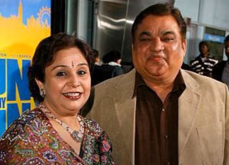 Harish Patel with his wife, Upma Patel
