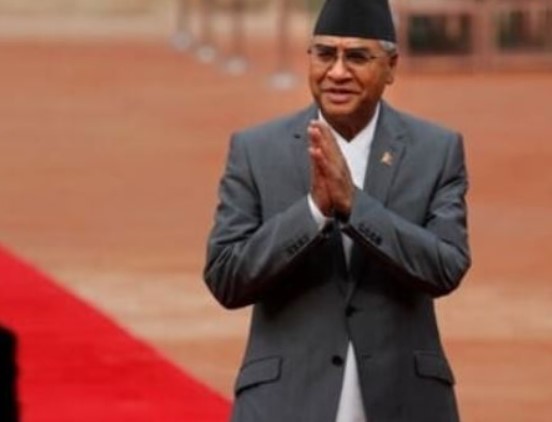 Nepal’s Prime Minister Sher Bahadur Deuba in 2021