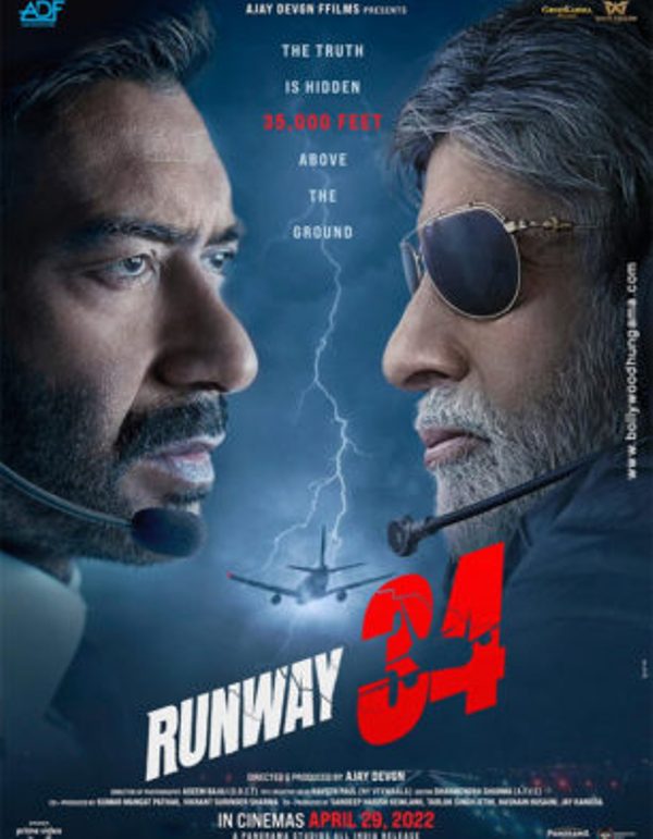 Poster of Bollywood movie Runway 34