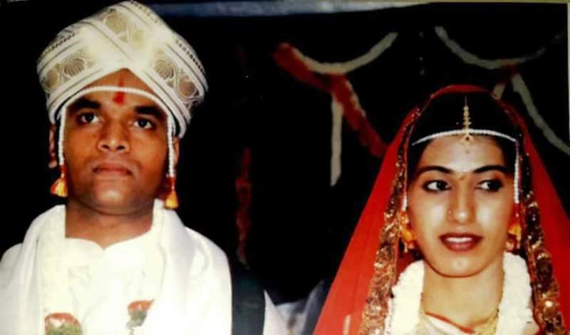 Priyank Kharge's wedding picture