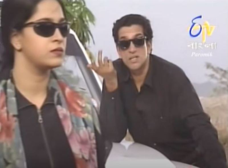Sabyasachi Chakrabarty in a still from the film 'Antardhan' (1992)