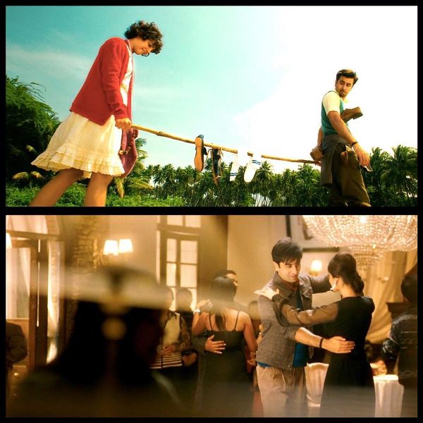 Scenes from the movie Barfi