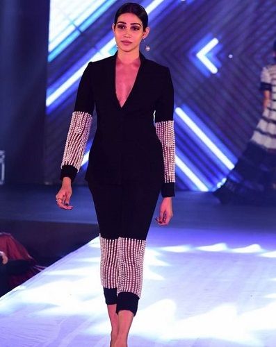 Sheriina Sam in a fashion show