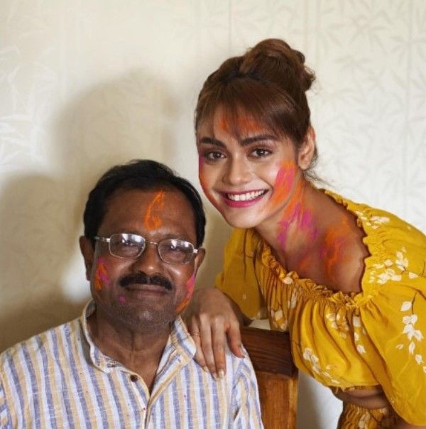 Sreejita De and her father, Swapan De