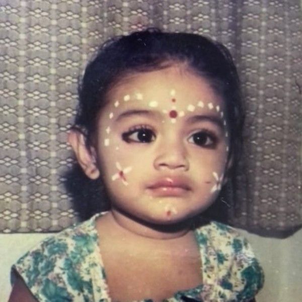 Sreejita's childhood image