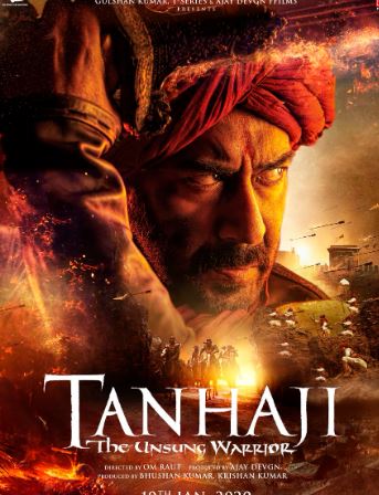 The poster of the film Tanhaji in 2020