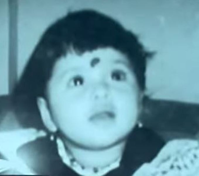 A childhood picture of Shraddha Walker