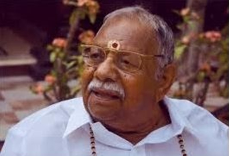 A picture of Amma's father, Sri Sugunachan