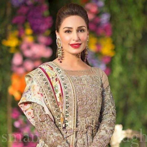 A picture of Reema Khan, a Pakistani actress, television host, and former dancer