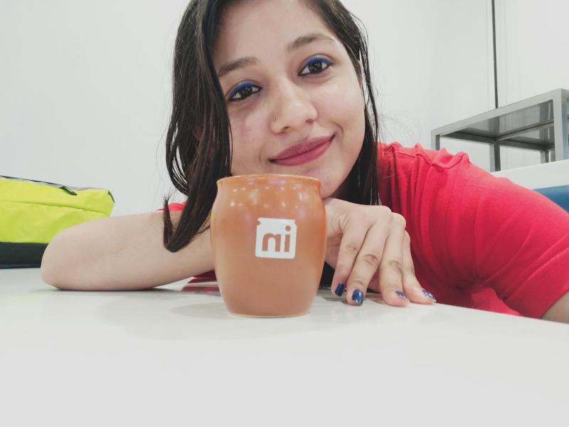 A picture of Sakshi Shrivas, when she was a LinkedIn employee