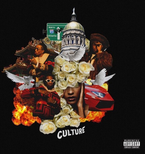 A poster of Culture, Migos' 2017 rap album