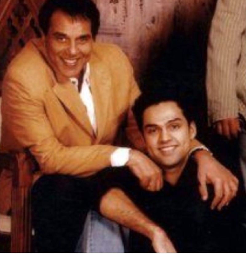 Abhay Deol with his uncle