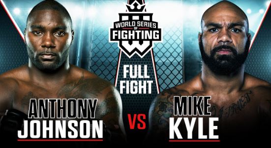 Anthony Rumble Johnson vs Mike Kyle at World Series of Fighting 8