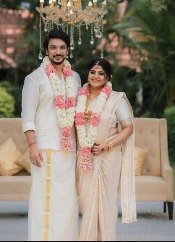 Gautham Karthik and his wife, Manjima Mohan