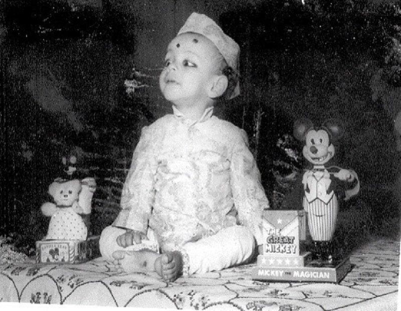 Jitendra Narain as a kid