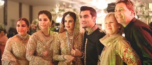 Mahenur Haider Khan's wedding picture
