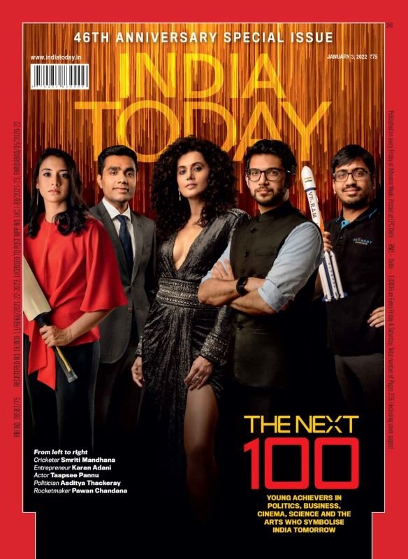 Pawan Kumar Chandana on the cover of India Today magazine in 2022