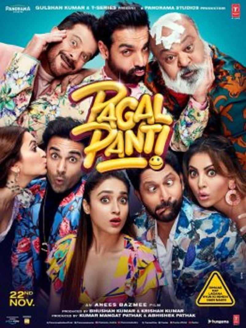 Poster of the film 'Pagalpanti'