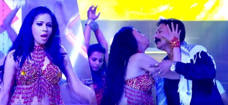 Rozlyn Khan in the song 'Keep Distance'