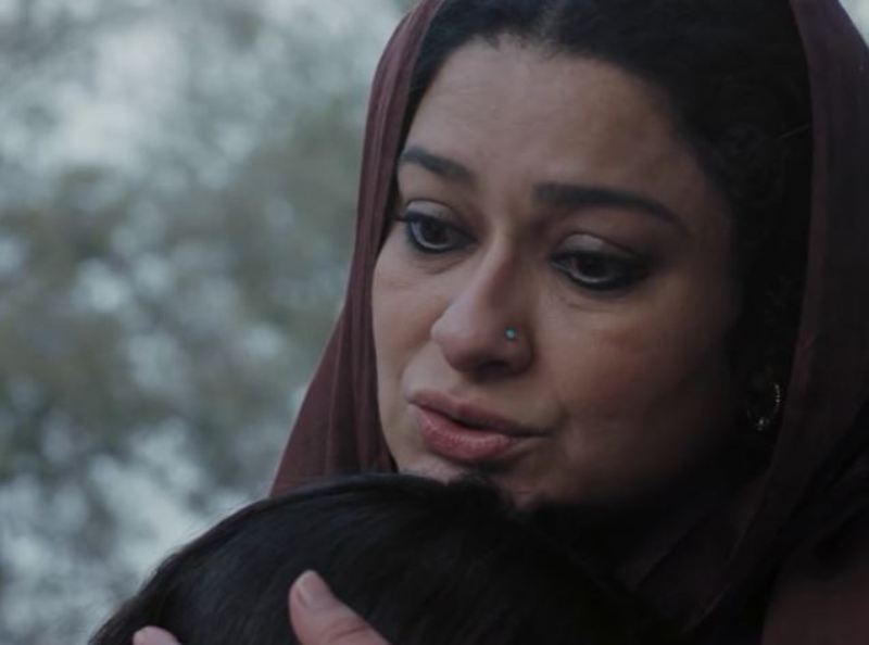 Sania Saeed as Sakina in a still from the film 'Kamli' (2022)