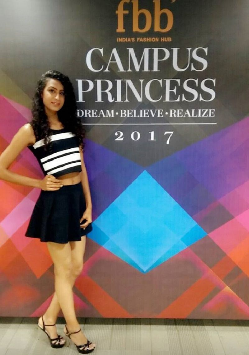 Saumya Bhandari at FBB - India's Fashion Hub Campus Princess beauty pageant